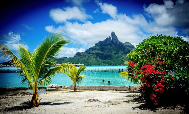 voyage sur une île paradisiaque