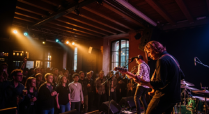 Salle de concert intime ambiance rock bar musique live à Toulouse