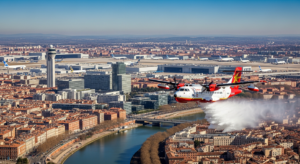 ATR 72 transformé en bombardier d'eau pour la lutte contre les incendies - projet Kepplair Evolution Toulouse