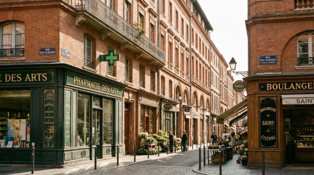 Rues commerçantes historiques de l’hypercentre de Toulouse