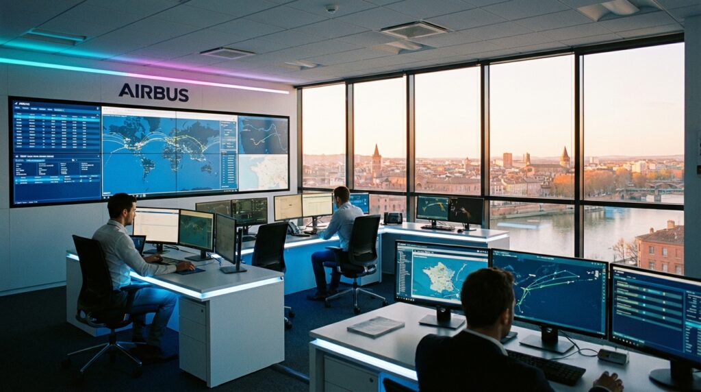 Centre de données numériques Airbus Skywise à Toulouse