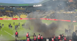 Incidents lors du match entre Nantes et le TFC à la Beaujoire