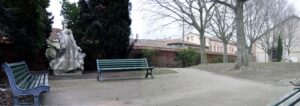 Parc Bonnefoy dans le quartier Bonnefoy à Toulouse
