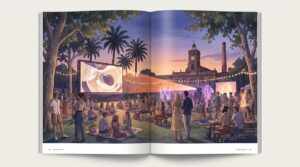 Festival culturel estival au parc de la Poudrerie sur l’île du Ramier à Toulouse