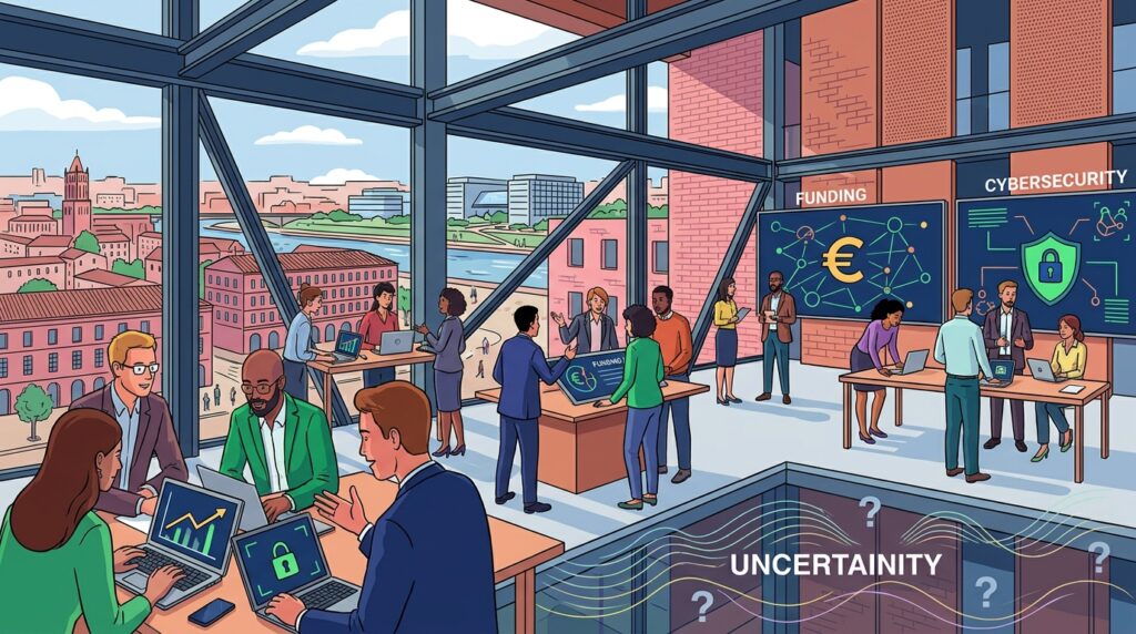 Écosystème innovation à Toulouse autour d’un événement tech inspiré de La Cité