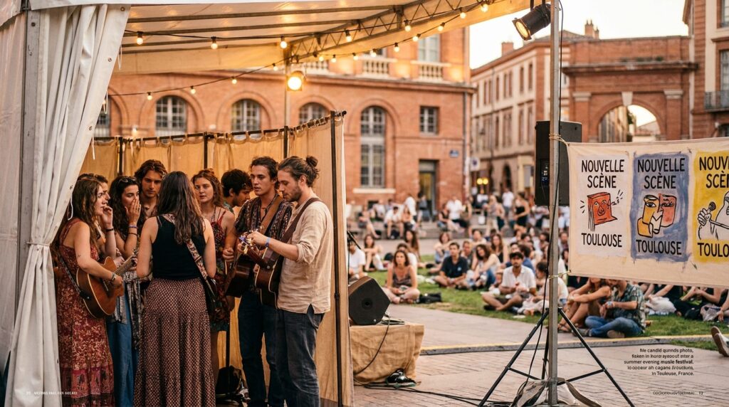 Scène culturelle émergente à Toulouse pour le Tremplin du Printemps