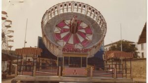 Attraction Round up de la Fête Saint-Michel à Toulouse en 1980