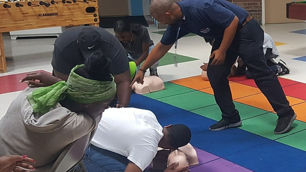 Initiation aux gestes qui sauvent et au massage cardiaque