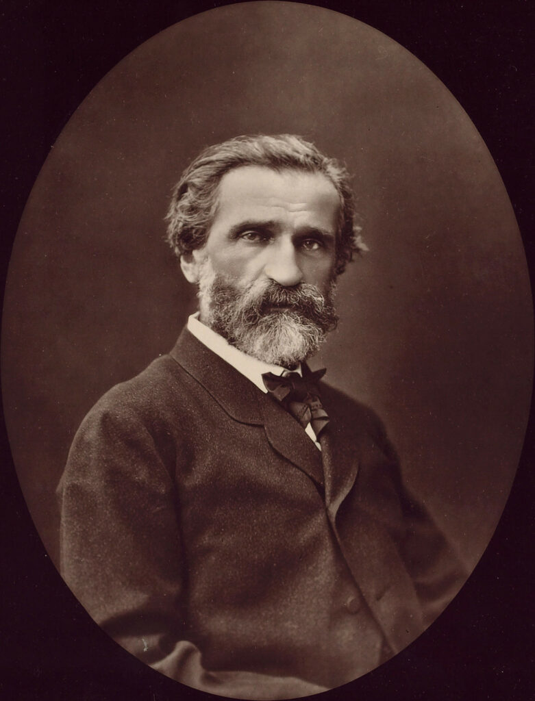Photographie de Giuseppe Verdi, compositeur du Requiem joué à Toulouse