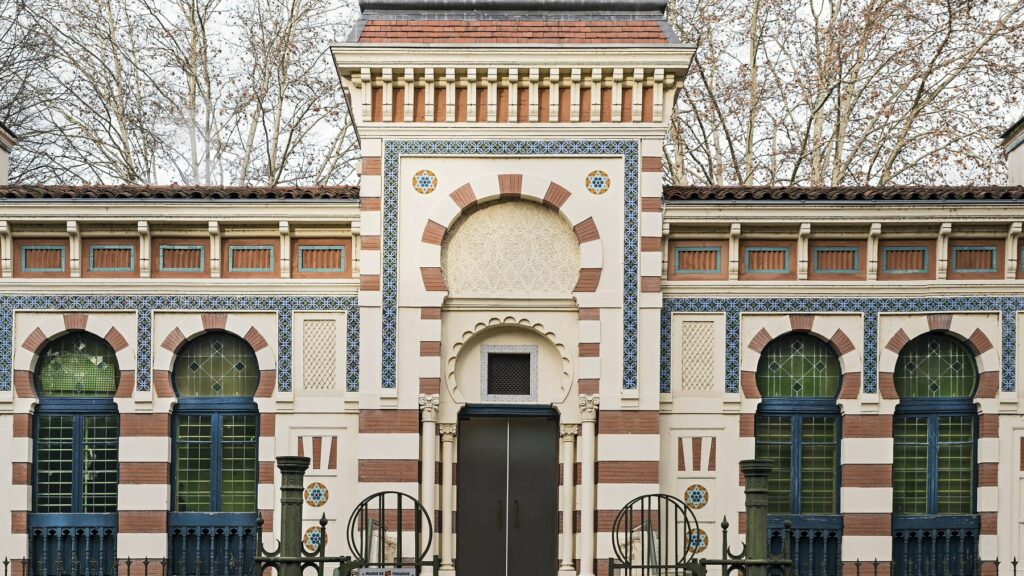 Façade néo-mauresque du musée Georges-Labit à Toulouse